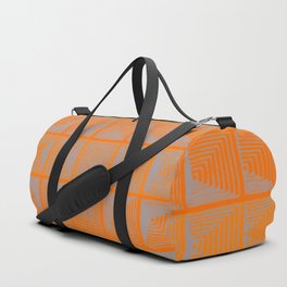 70s Sunset Panton Inspired Retro Space Age Art Duffle Bag