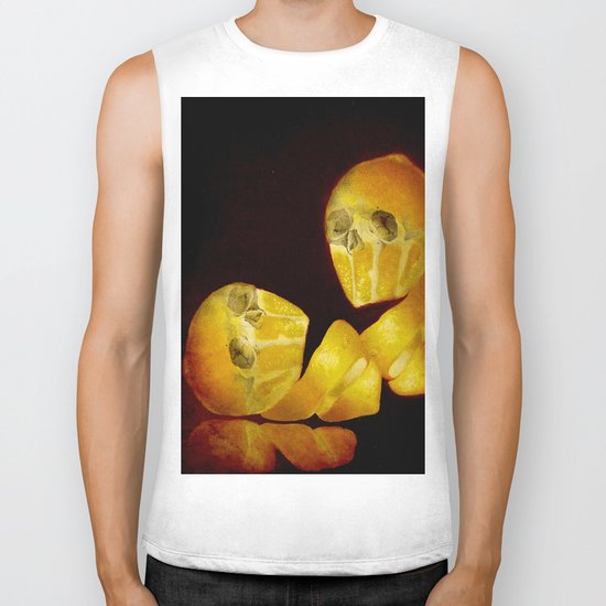 Lemon Bone Biker Tank