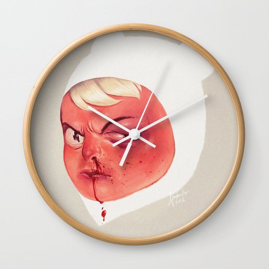 Occupational Hazard Wall Clock