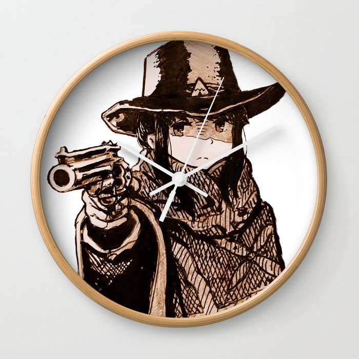 Fastest camp in the west Wall Clock