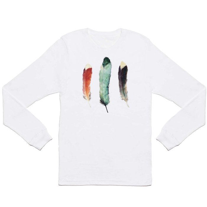Feathers Long Sleeve T Shirt