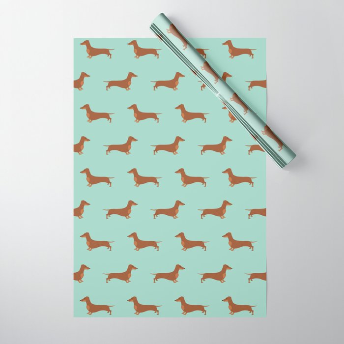 Sausage dog wrapping online paper