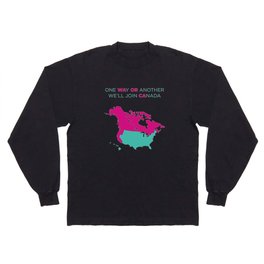 WA OR CA  girl Long Sleeve T Shirt