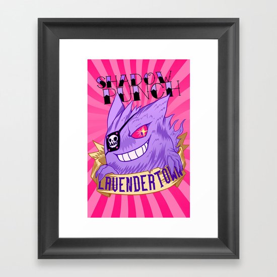 GHOST GANG Framed Art Print