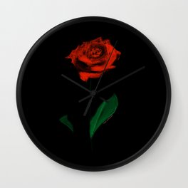 Say it with a rose Wall Clock