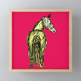 Horse Framed Mini Art Print