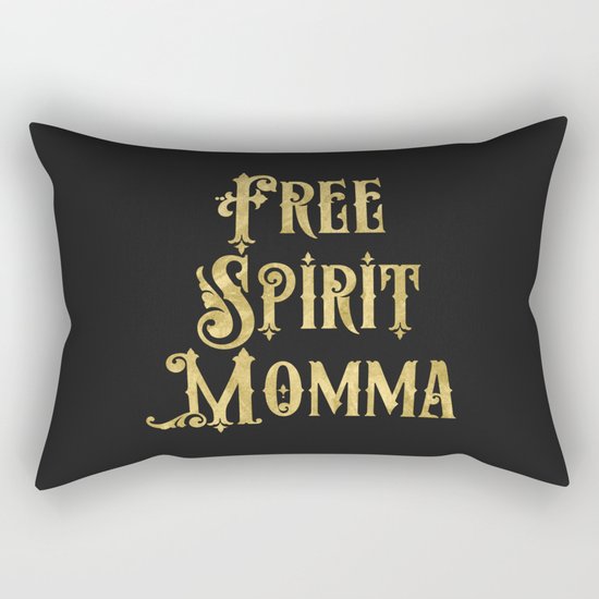 Free Spirit Momma Rectangular Pillow