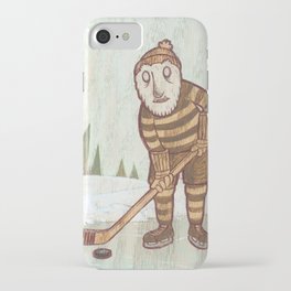 Hockey Yeti iPhone Case