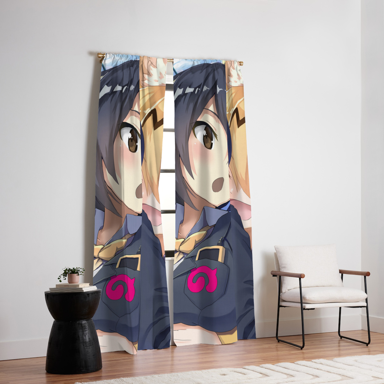 Two Cute Hentai Girls Cuddling On Street Ultra Hd Blackout Curtain By Hires Society6 The best gifs are on giphy. society6