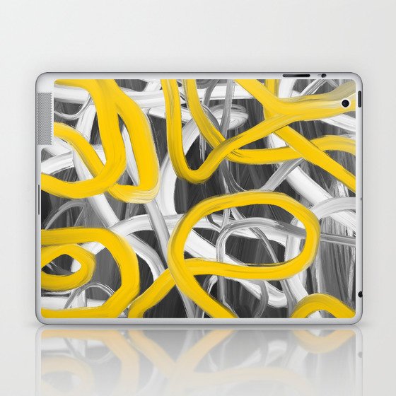 Abstract expressionist Art. Abstract Painting 7. Laptop & iPad Skin