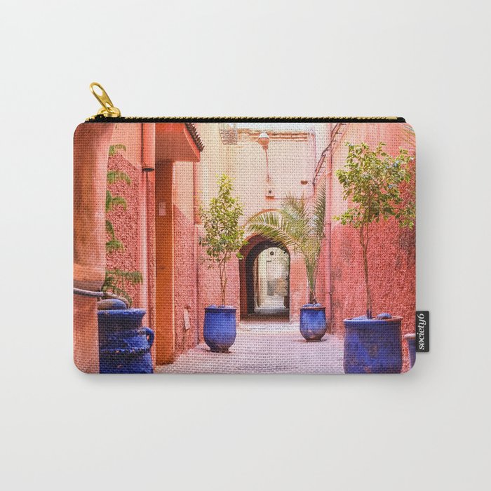 Beautiful street in Marrakesh, Morocco Carry-All Pouch