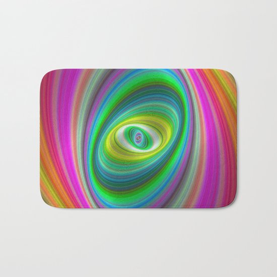 Elliptical magic Bath Mat