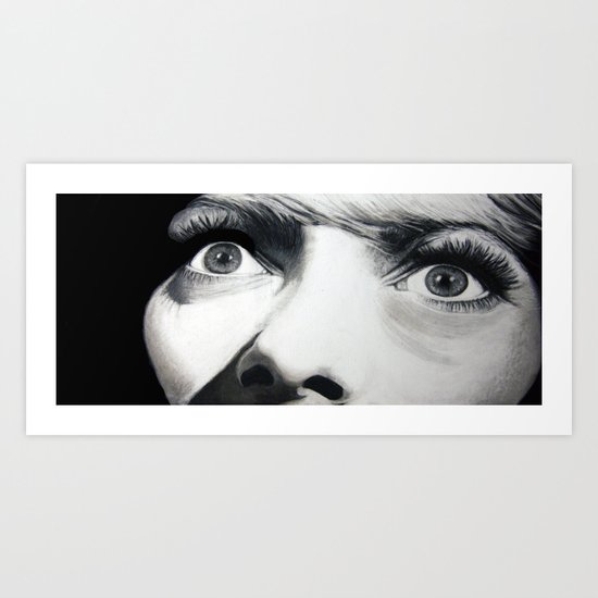 Rearview Mirror Art Print