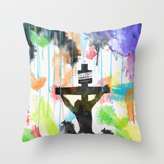 LoVE Throw Pillow