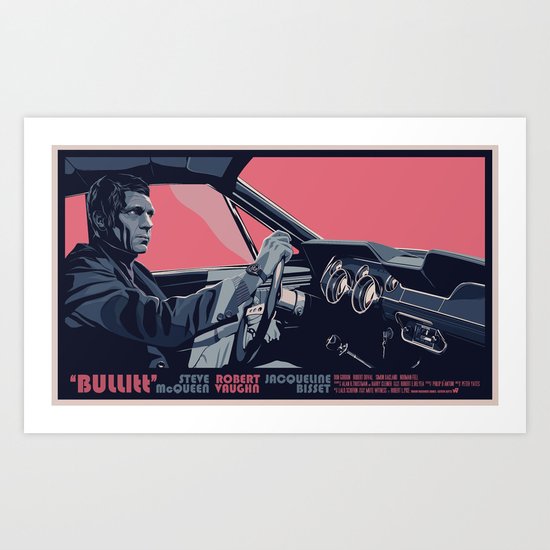 BULLITT - 02 Art Print