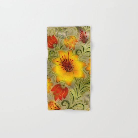 Shabby flowers #9 Hand & Bath Towel