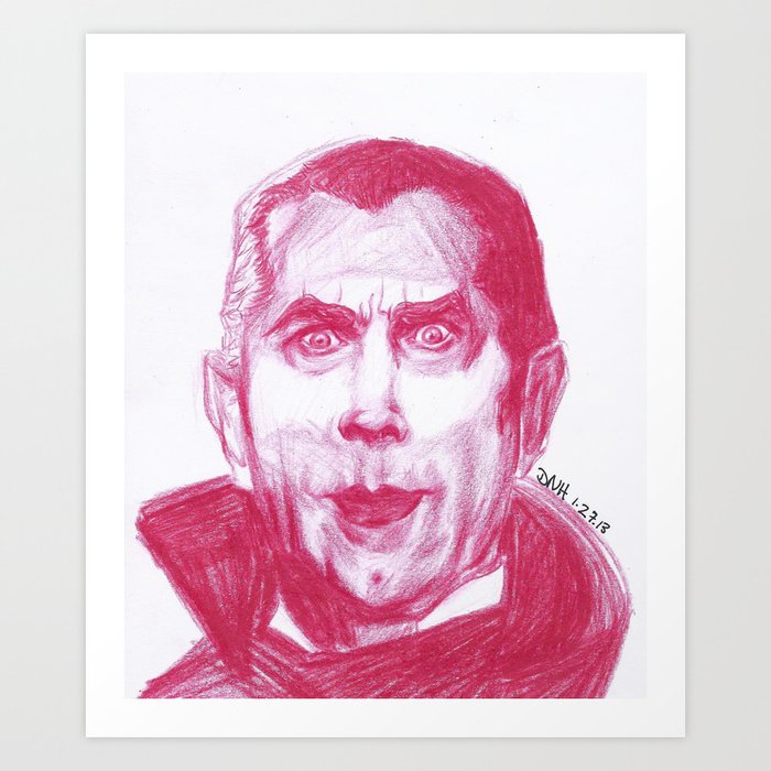 Dracula Art Print