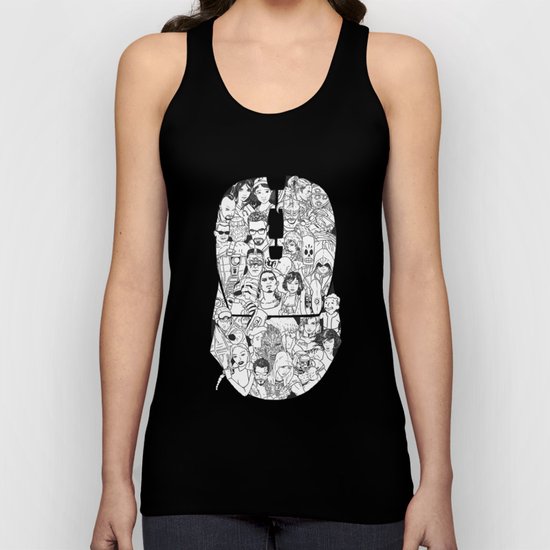 Adulthood Mash-Up Unisex Tank Top