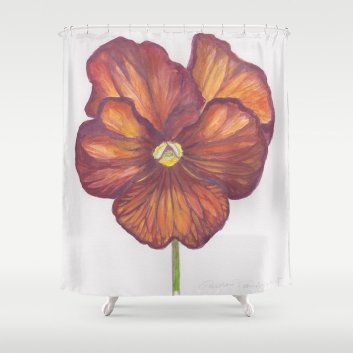 Viola Shower Curtain