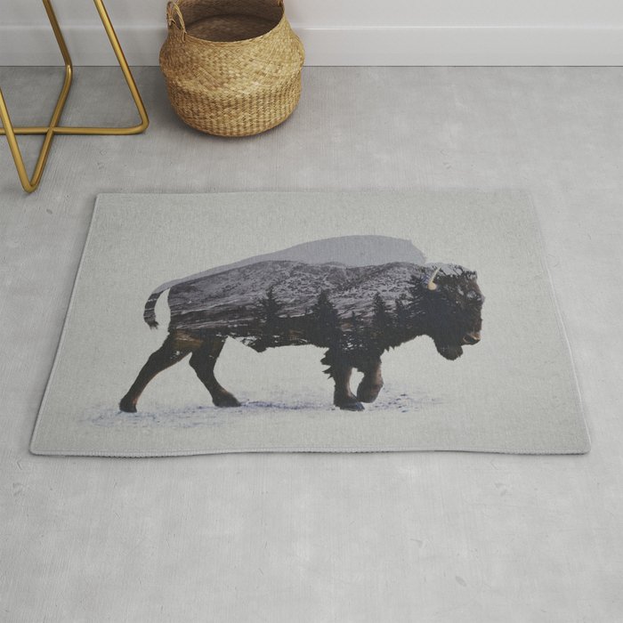 The American Bison Rug
