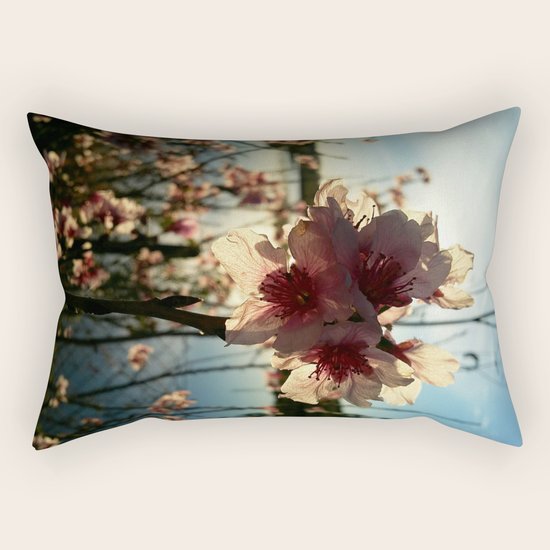 Floral Rectangular Pillow