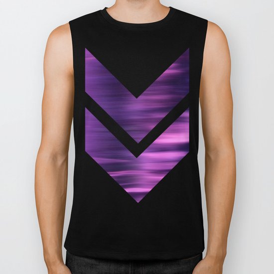 PURPLE PANNING Biker Tank