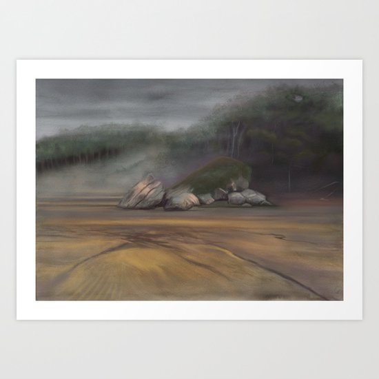 rocks Art Print
