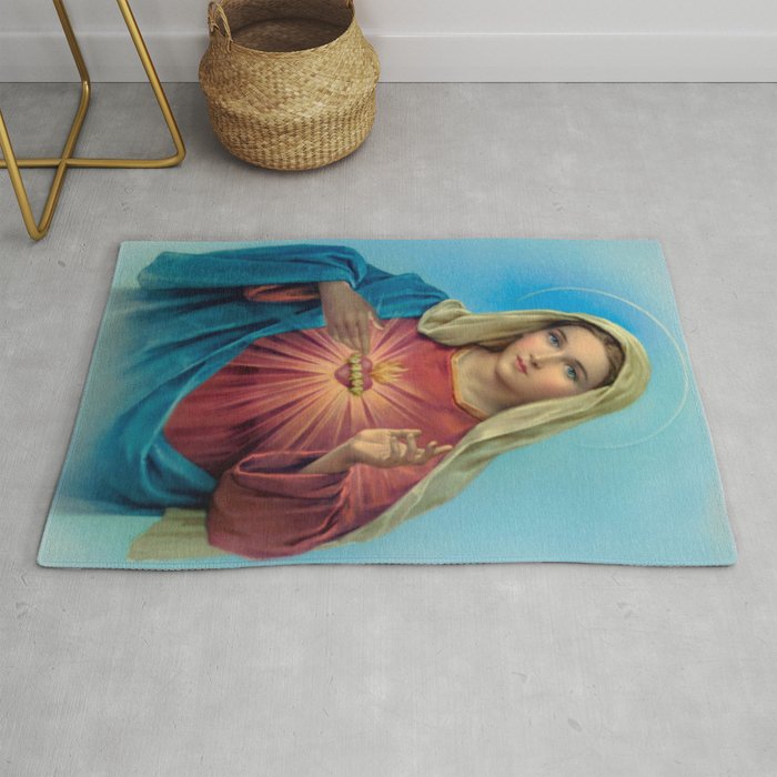 Immaculate Heart Of Mary Rug