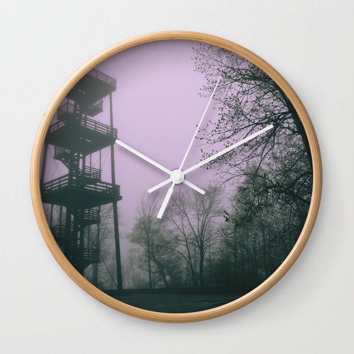 eagle tower Wall Clock