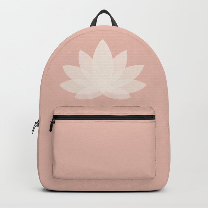 Lotus Flower Minimalism XVI Backpack