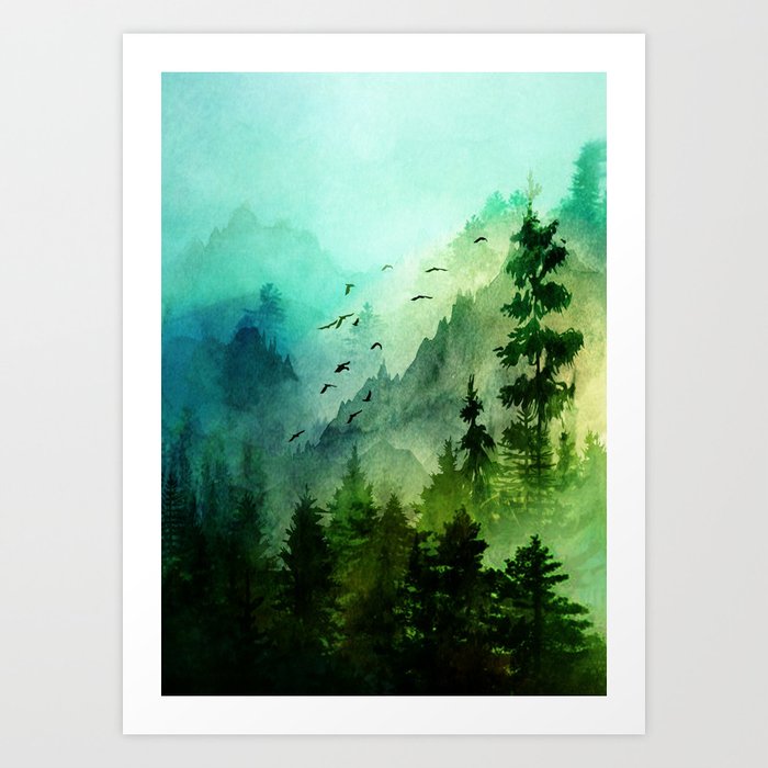 Mountain Morning Kunstdrucke Mountain Morning Kunstdrucke