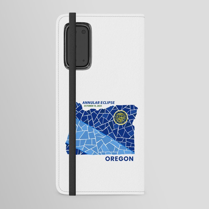 Oregon Annular Eclipse 2023 Android Wallet Case