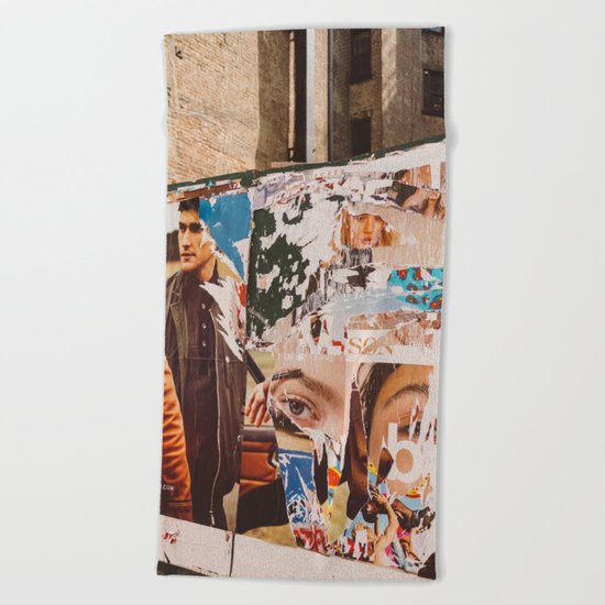 East Village Streets VII Beach Towel