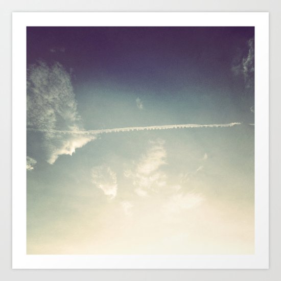 sky wash Art Print