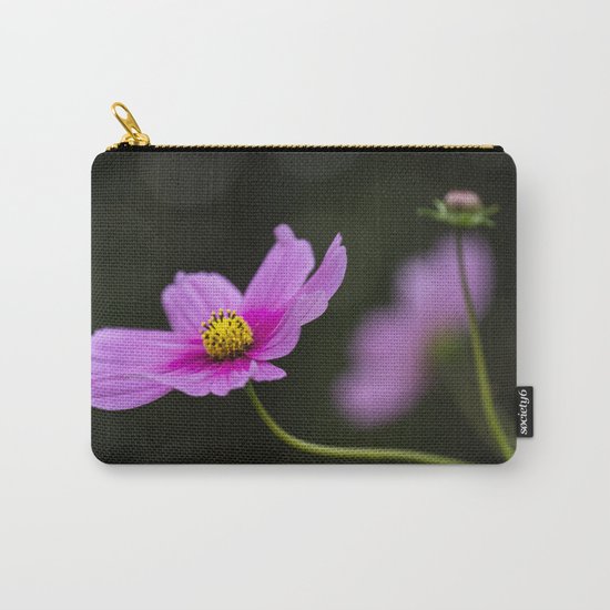 pink Cosmea summer flower Carry-All Pouch