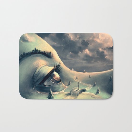 After the rain Bath Mat