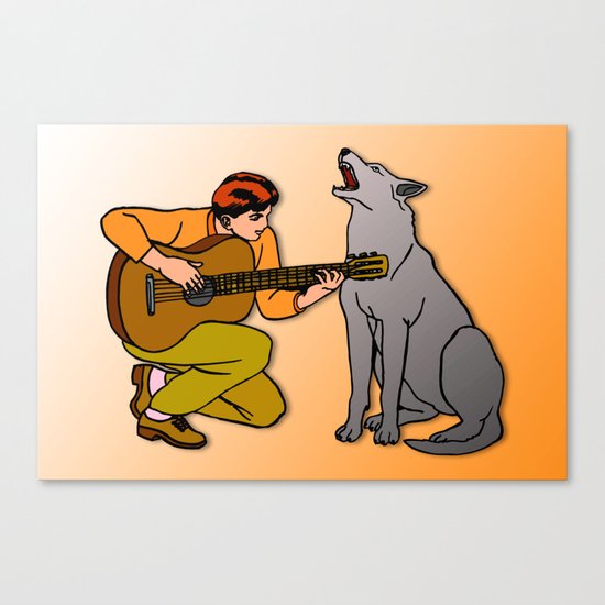 Sound Duo Canvas Print