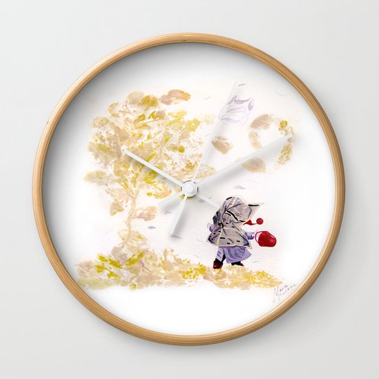Wind Wall Clock