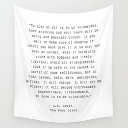Cs Lewis Wall Tapestries to Match Any Home's Decor | Society6