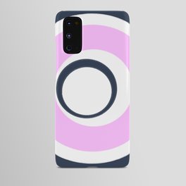 Modern Abstract Skateboard Wheel Pink Android Case