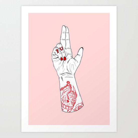 Moist Walrus Art Print