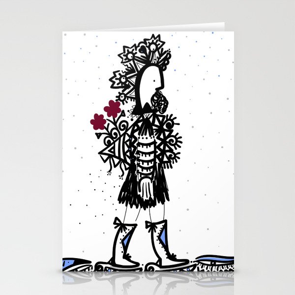 Love Warrior Stationery Cards