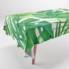 Tropical leaves Tablecloth
