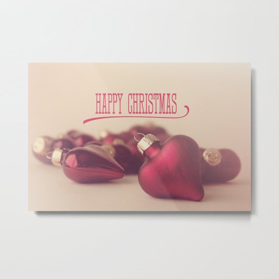 I ♥ Christmas Metal Print