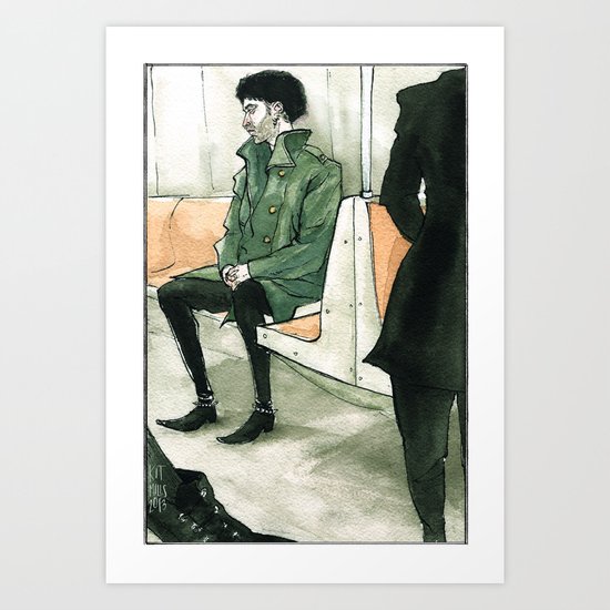 Snowpunks by Kat Mills Art Print