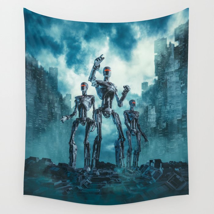 The Patrol Wall Tapestry