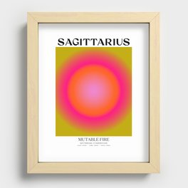 Sagittarius Gradient Print Recessed Framed Print