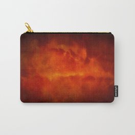 Paradise Fire - Memorial - Fire In The Sky - Clouds Of Fire Carry-All Pouch | Painting, Dramatic, Gothicglam, Dramaticclouds, Digital, Firestorm, Corbinhenry, Gold, Clouds, Sky 