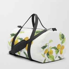 Lemon Branch Watercolor  Duffle Bag