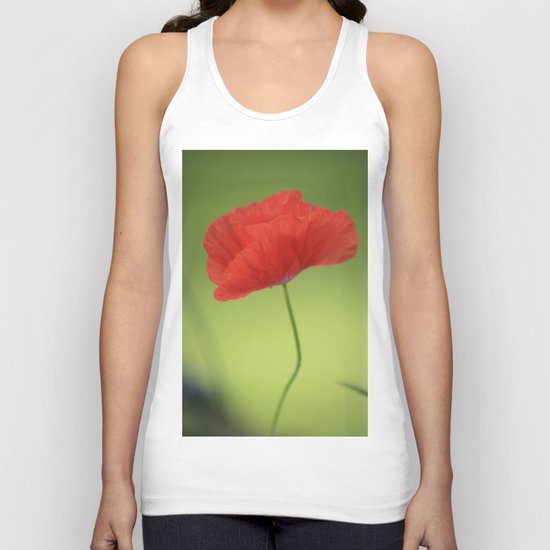 Poppy Love Unisex Tank Top